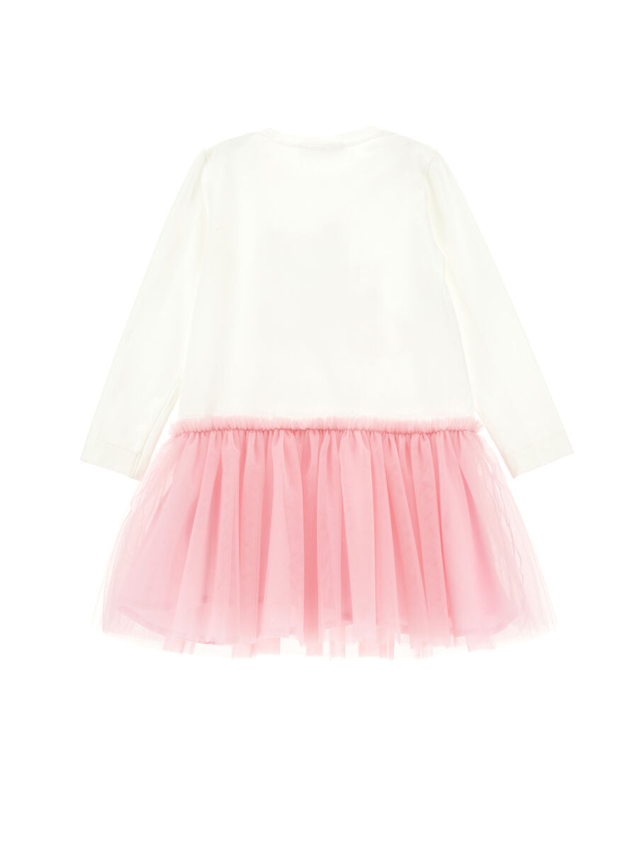 Monnalisa "Tüllkleid Stitch" - Rosa