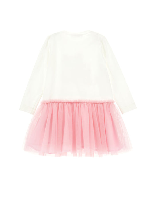 Monnalisa "Tüllkleid Stitch" - Rosa