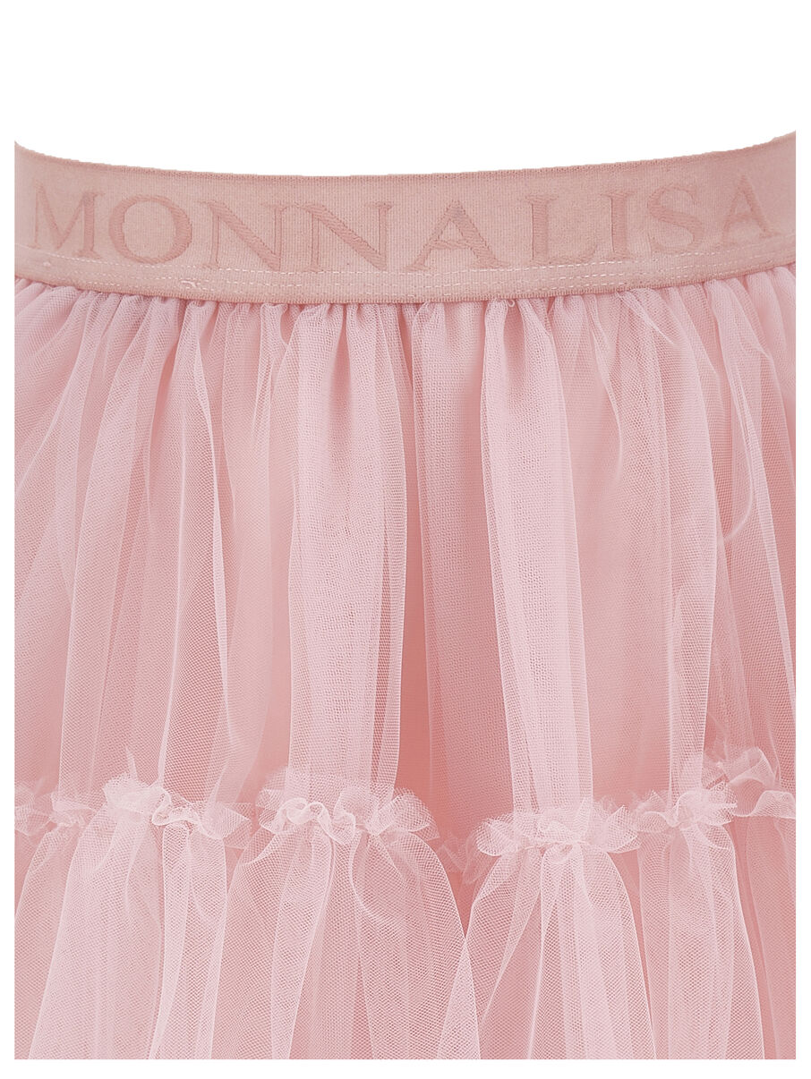 Monnalisa "Tüllrock" - zartes Rosa