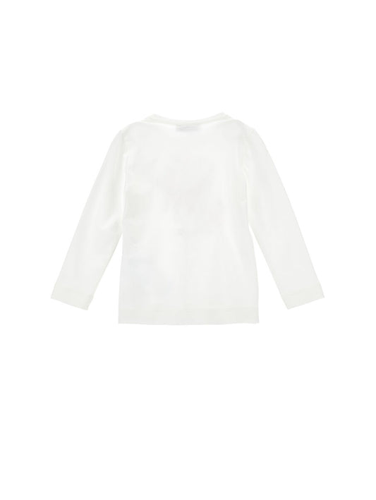 Monnalisa "Langarmshirt" mit Druck und Strass