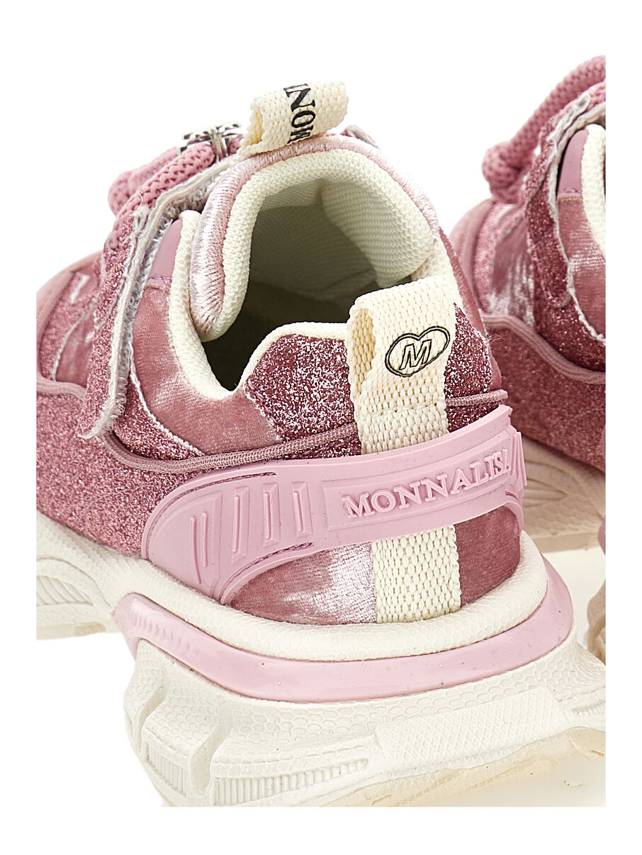 Monnalisa "Glitzer Turnschuhe"