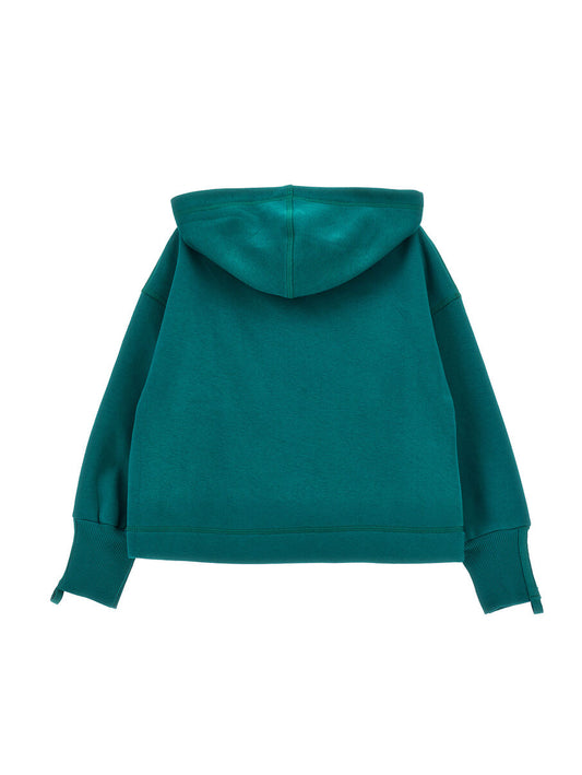 Monnalisa "Sweatshirt" mit Kapuze Grün