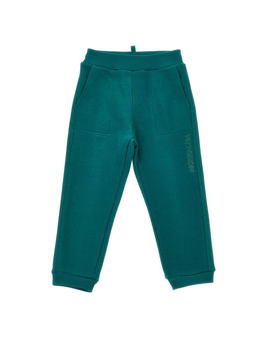 Monnalisa "Jogginghose" mit Monnalisa Logo - Grün