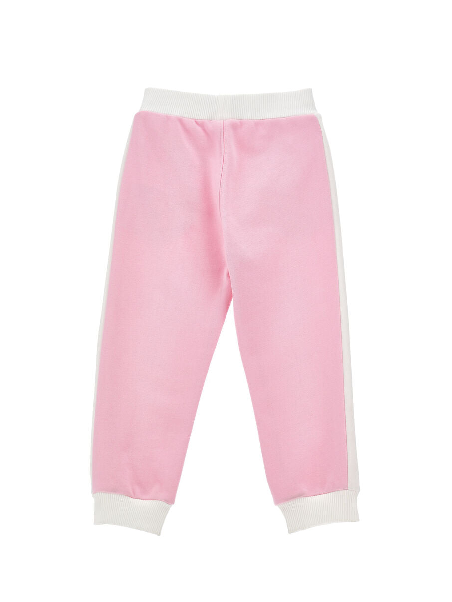 Monnalisa "Jogger mit Streifen und Logo"