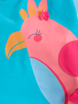 Color Kids "Badeanzug" mit Applikation-River Blue