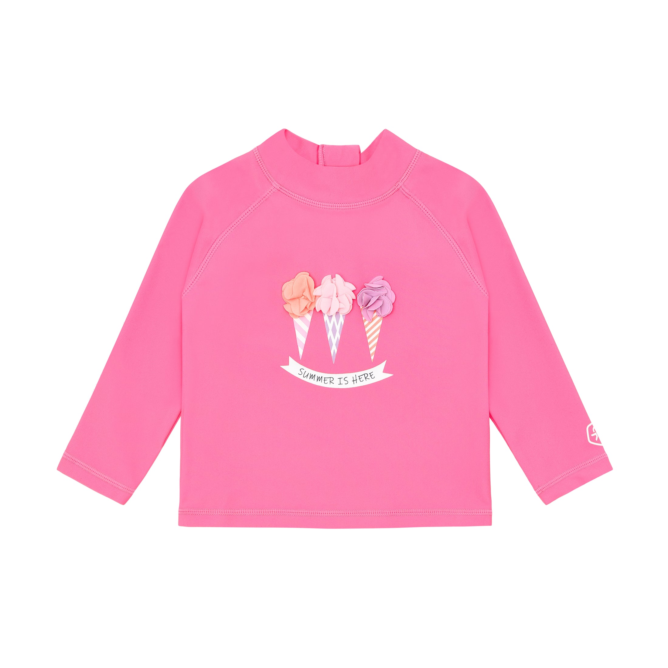 Color Kids Baby Schwimmshirt - Pink Lemonade