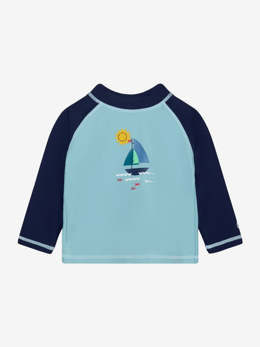 Color Kids UV Schwimmshirt mit Applikation