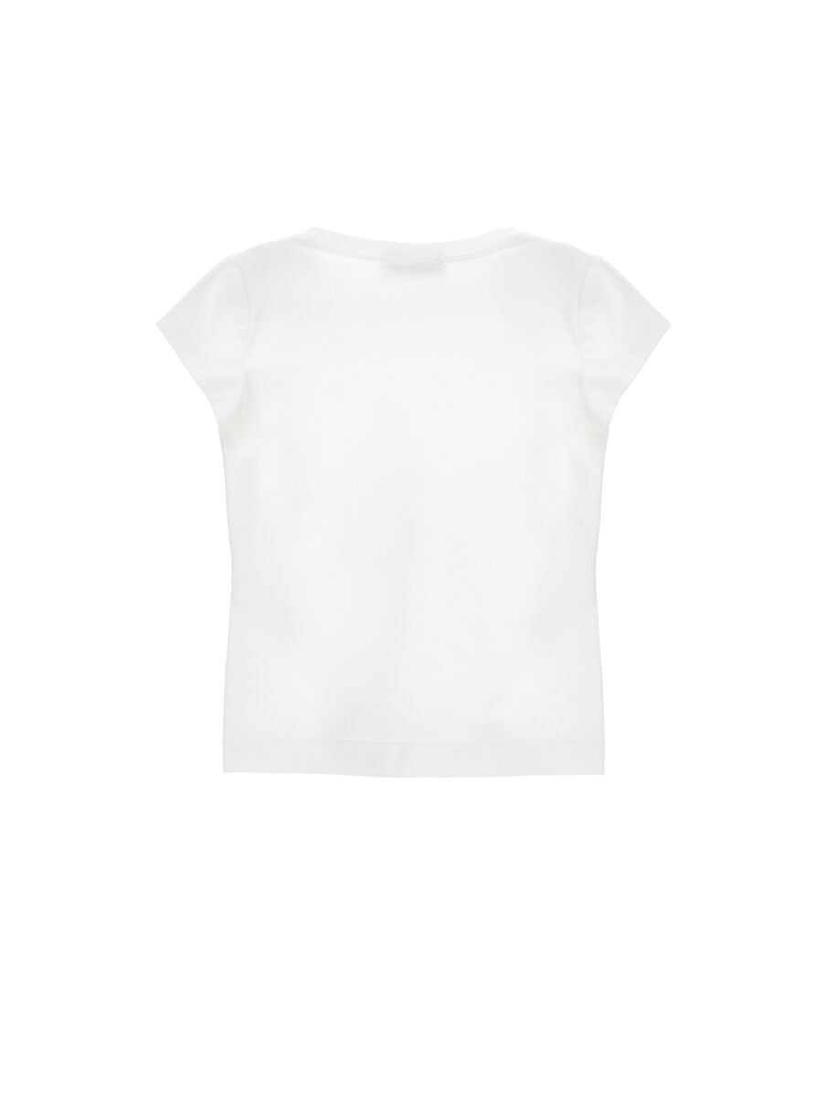 Monnalisa T-Shirt Tinkerbell - Weiß