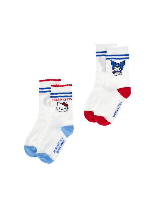 Monnalisa Hello Kitty Socken, Doppelpack