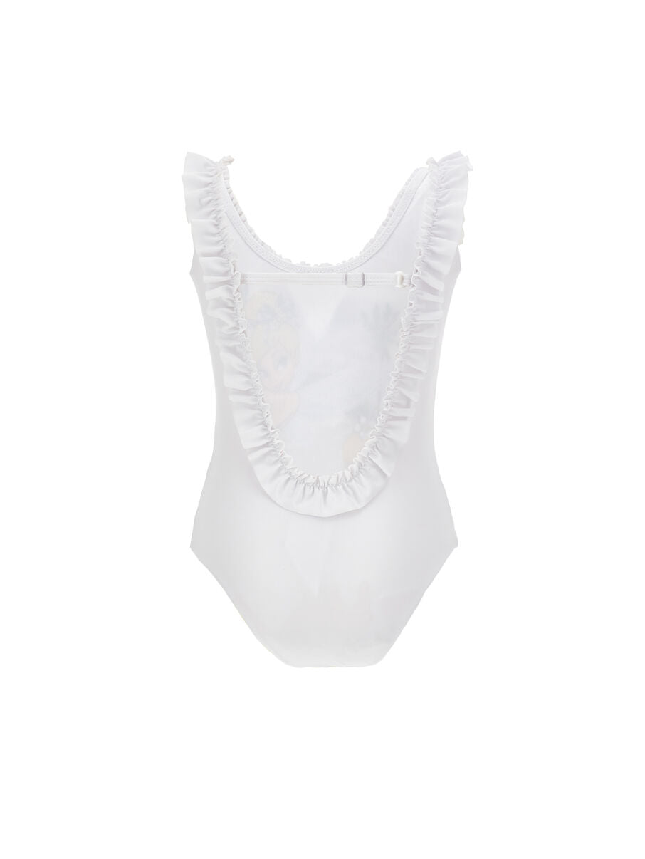 Monnalisa Tinker Bell Badeanzug - Weiß