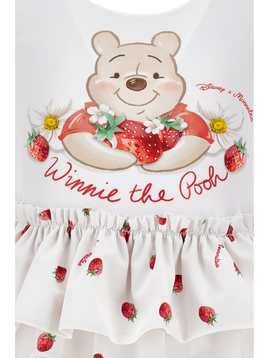 Monnalisa Winnie Puuh Badeanzug - Weiß