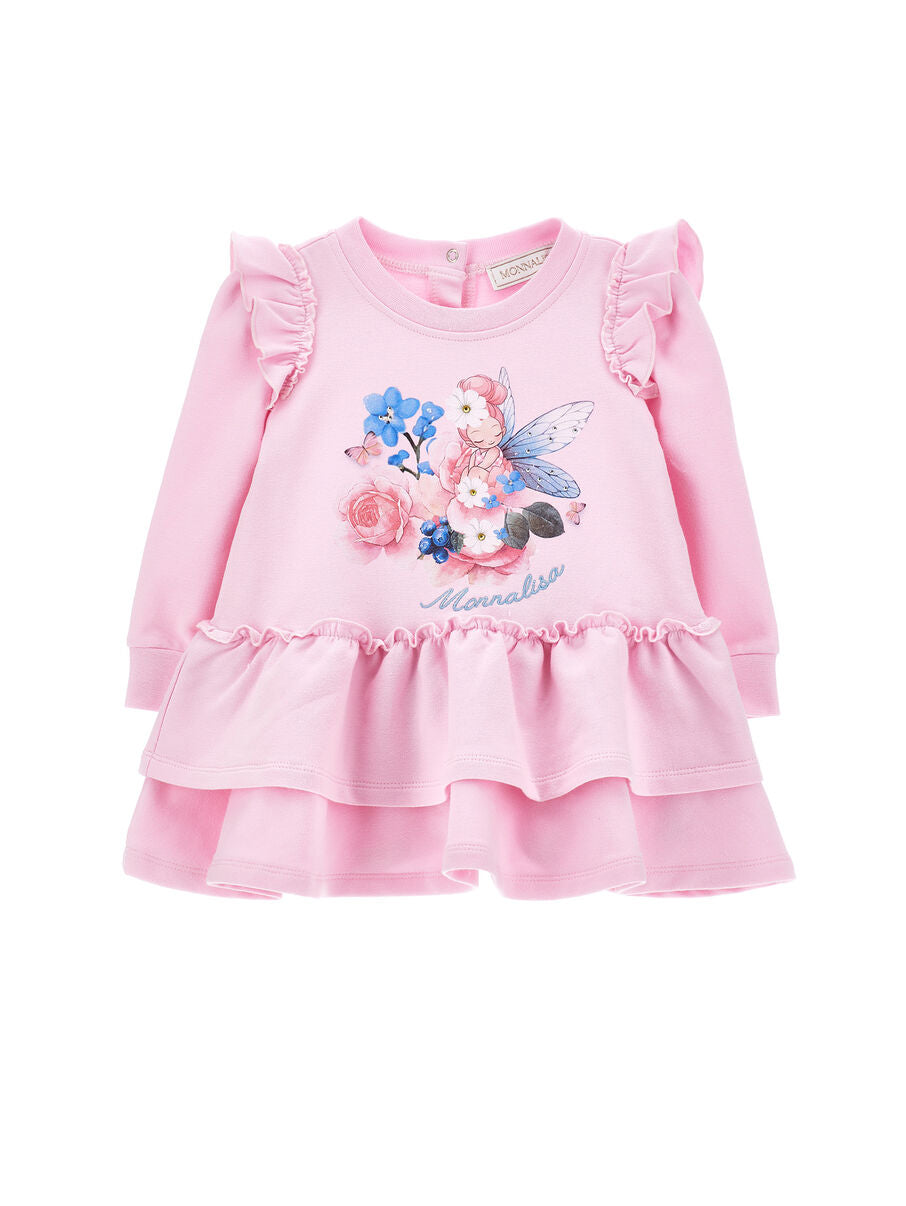 Monnalisa Feen-Sweatshirtkleid