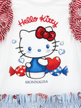 Bild in Galerie-Betrachter laden, Monnalisa Kleid mit Rüsche - Hello Kitty
