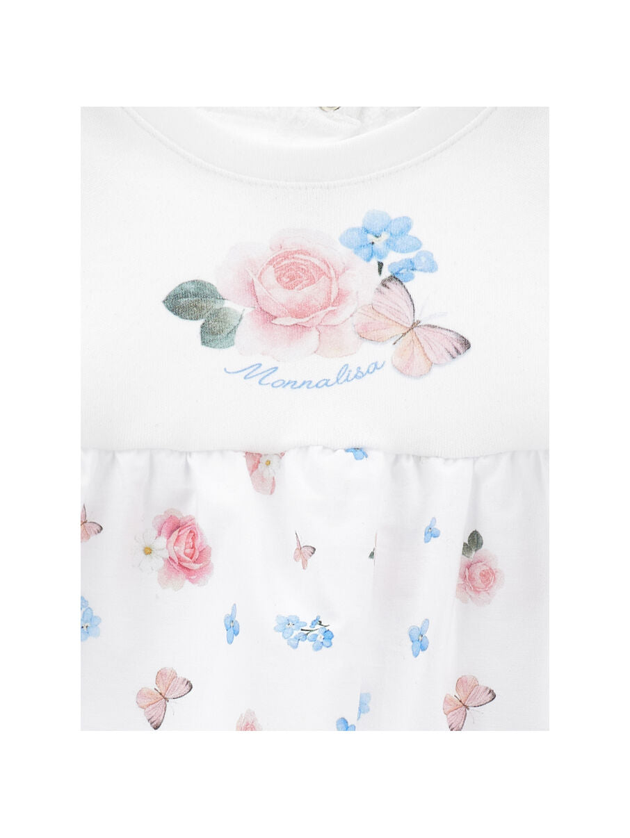 Monnalisa Blumen-Bodykleid
