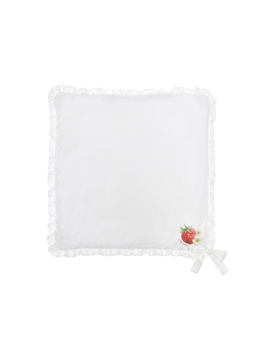 Monnalisa Erdbeer-Schlafsack - Weiß