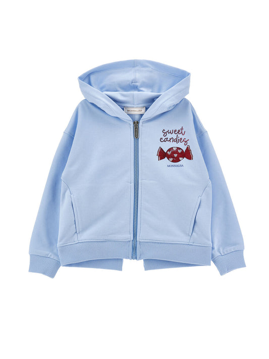 Monnalisa Süßigkeiten-Sweatjacke