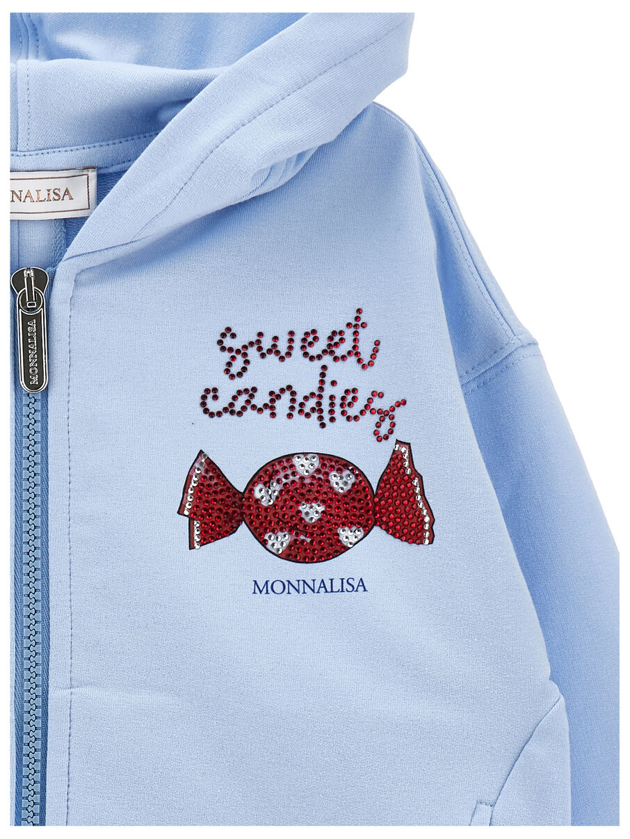 Monnalisa Süßigkeiten-Sweatjacke