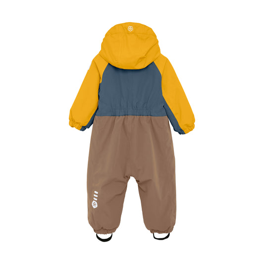 Color Kids "Schneeanzug Colorblock" - Saffron