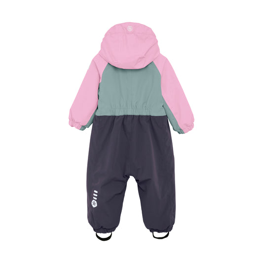 Color Kids "Schneeanzug Colorblock" - Bonbon