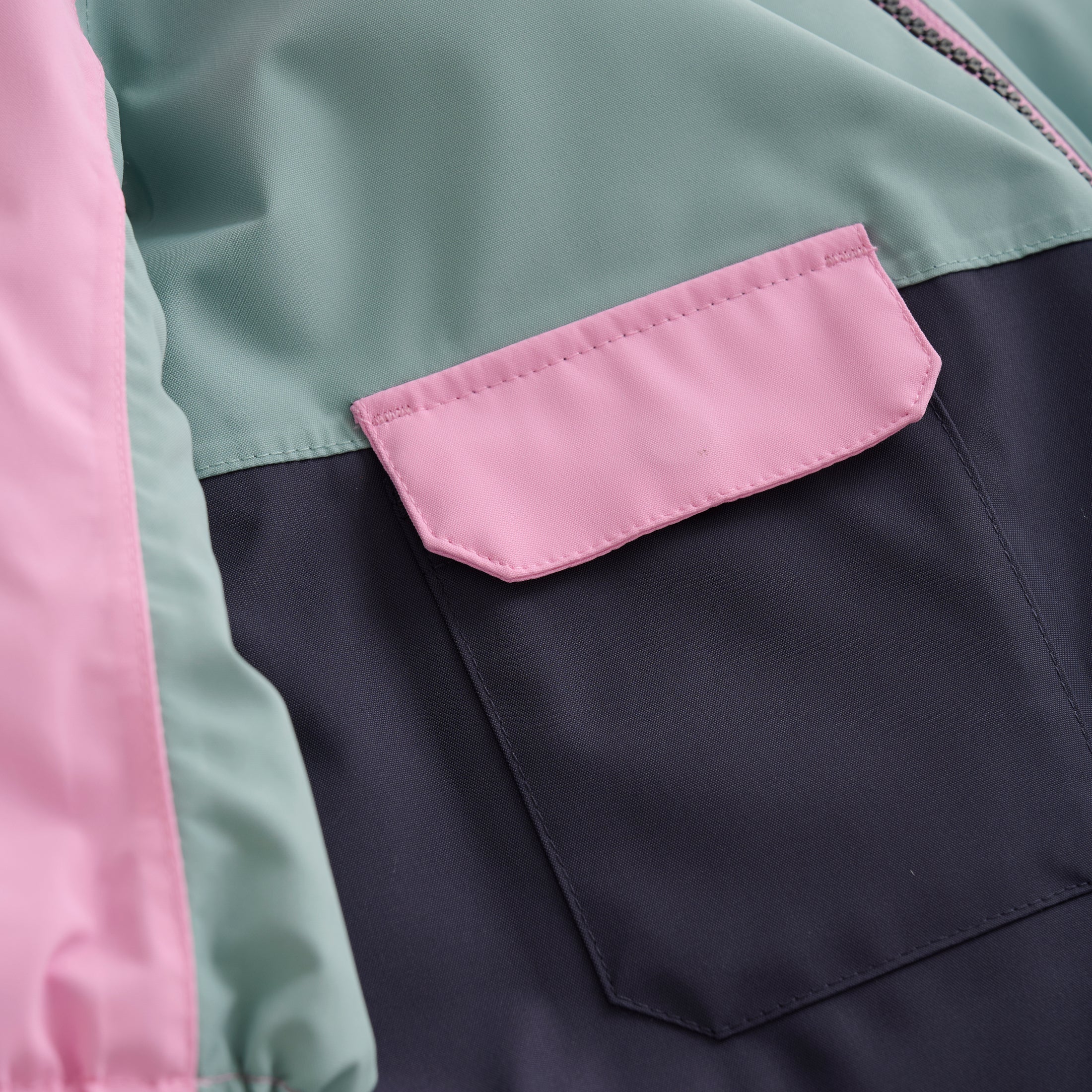 Color Kids "Schneeanzug Colorblock" - Bonbon