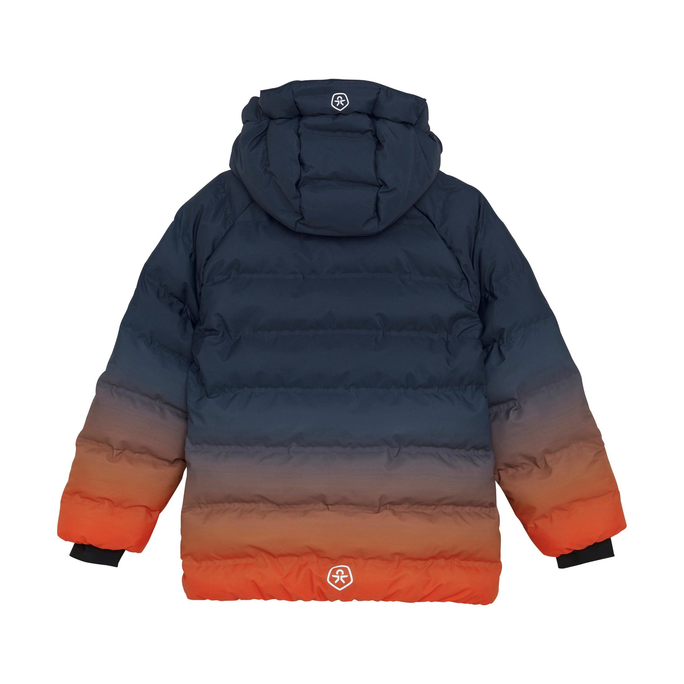 Color Kids "Ski-Jacke Quilt & Gradient" - Tangerine Tango