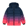 Bild in Galerie-Betrachter laden, Color Kids "Ski-Jacke Quilt & Gradient" - Diva Pink

