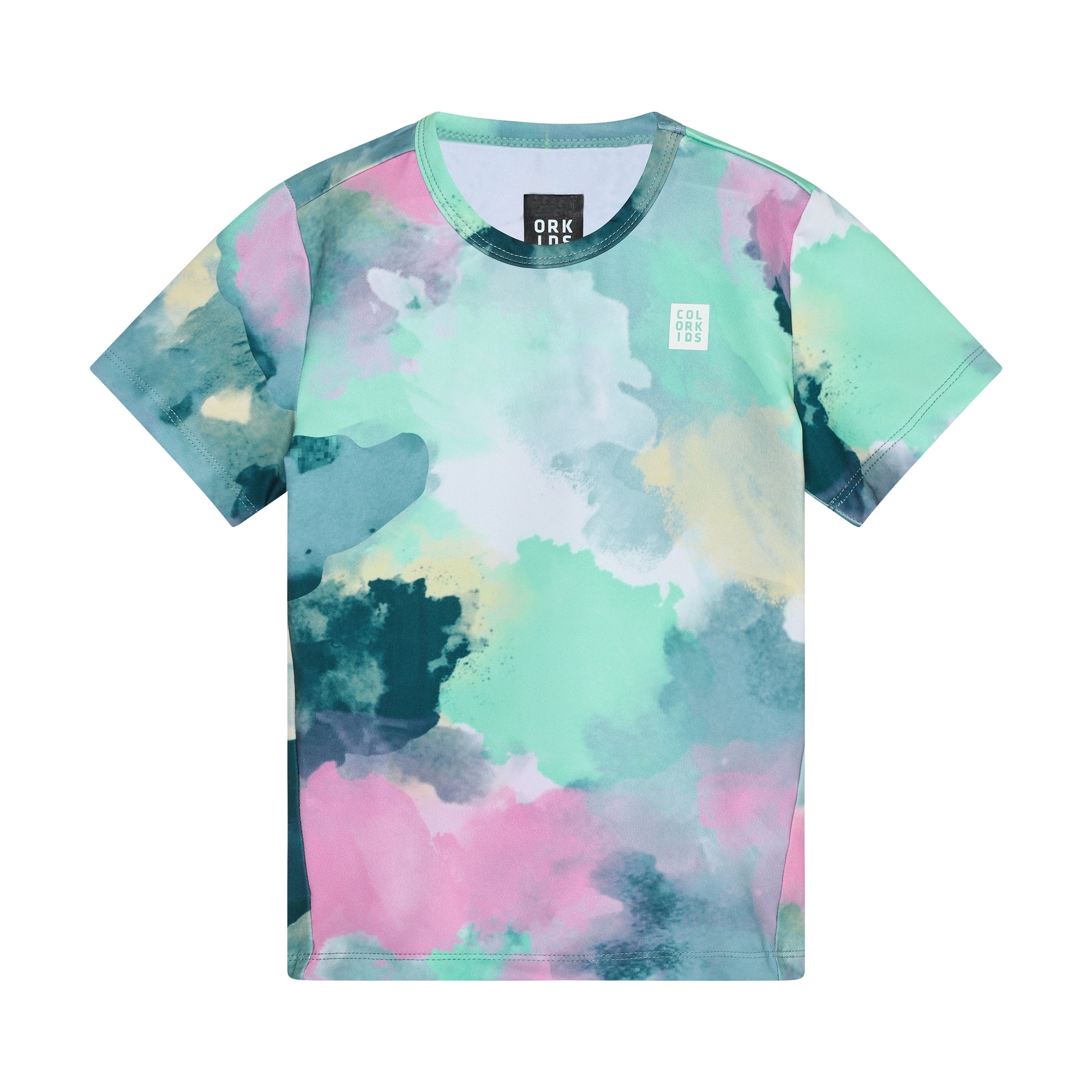 Color Kids Sport Shirt kurzarm - Begonia Pink