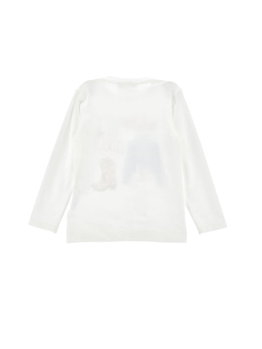 Monnalisa Cowgirl-T-Shirt mit Verzierungen