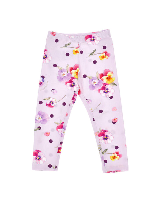 Monnalisa Blumenleggings