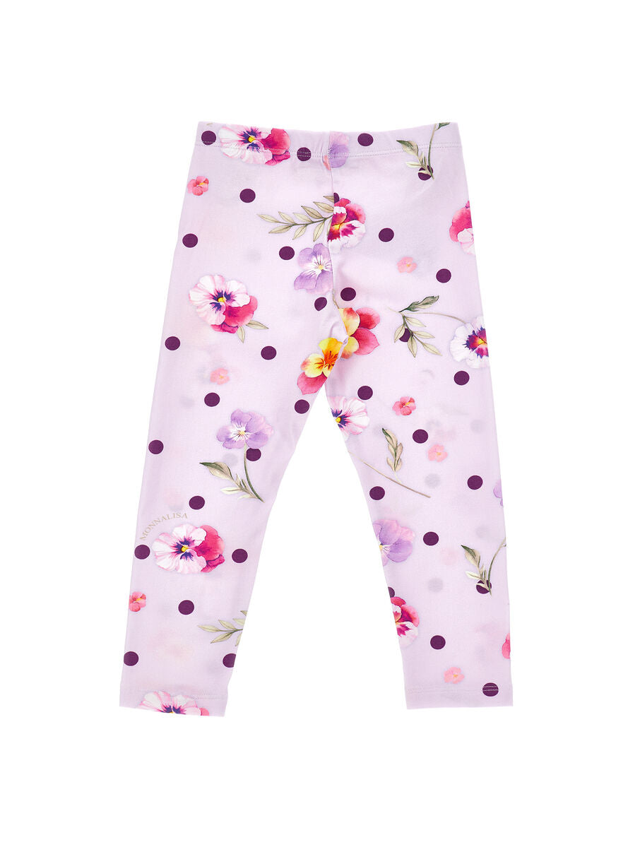Monnalisa Blumenleggings