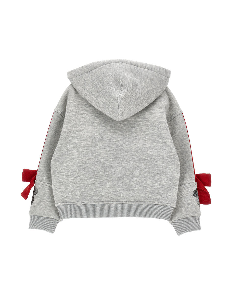 Monnalisa Kapuzenjacke mit Schleifen