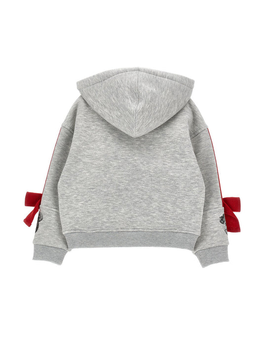 Monnalisa Kapuzenjacke mit Schleifen
