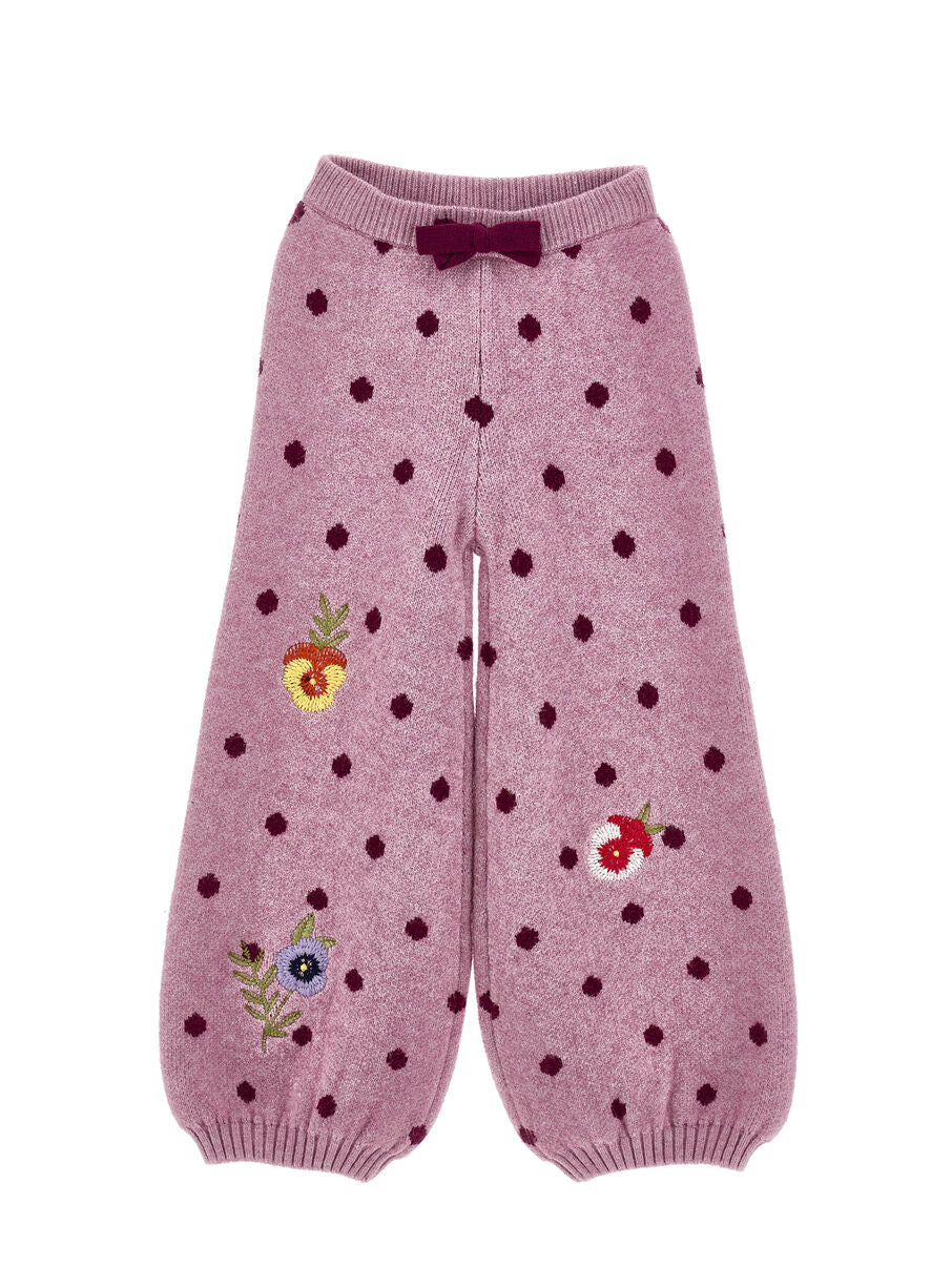 Monnalisa Monnalisa Jacquard Jogginghose