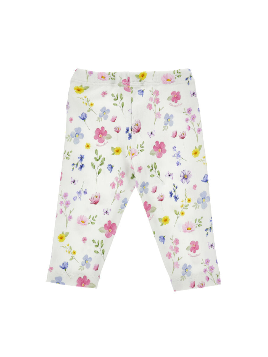 Monnalisa Blumenleggings