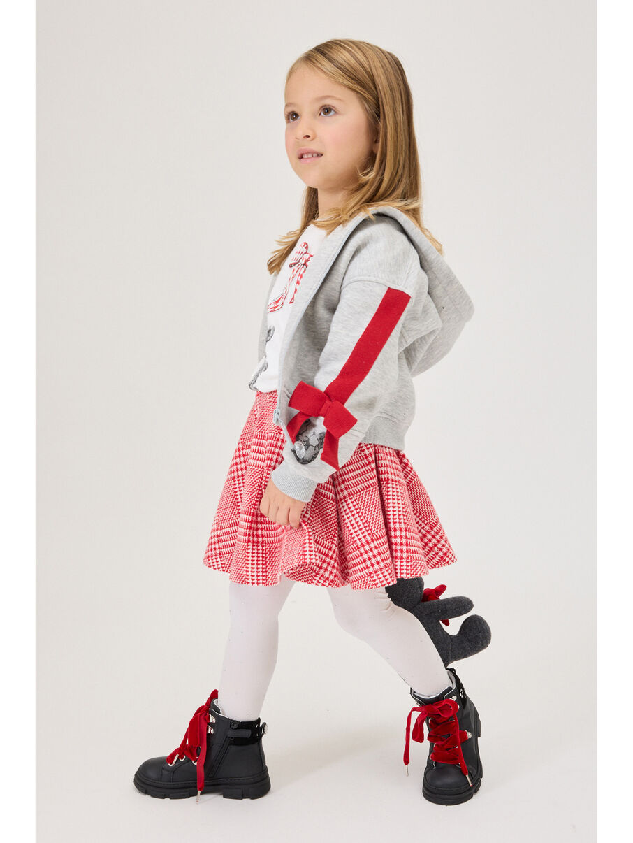 Monnalisa Kapuzenjacke mit Schleifen
