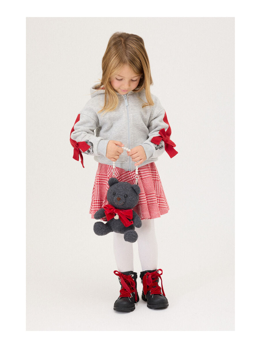 Monnalisa Kapuzenjacke mit Schleifen