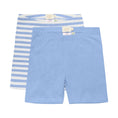 Bild in Galerie-Betrachter laden, Creamie "Radler Leggings" Doppelpack - uni & gestreift - Forever Blue
