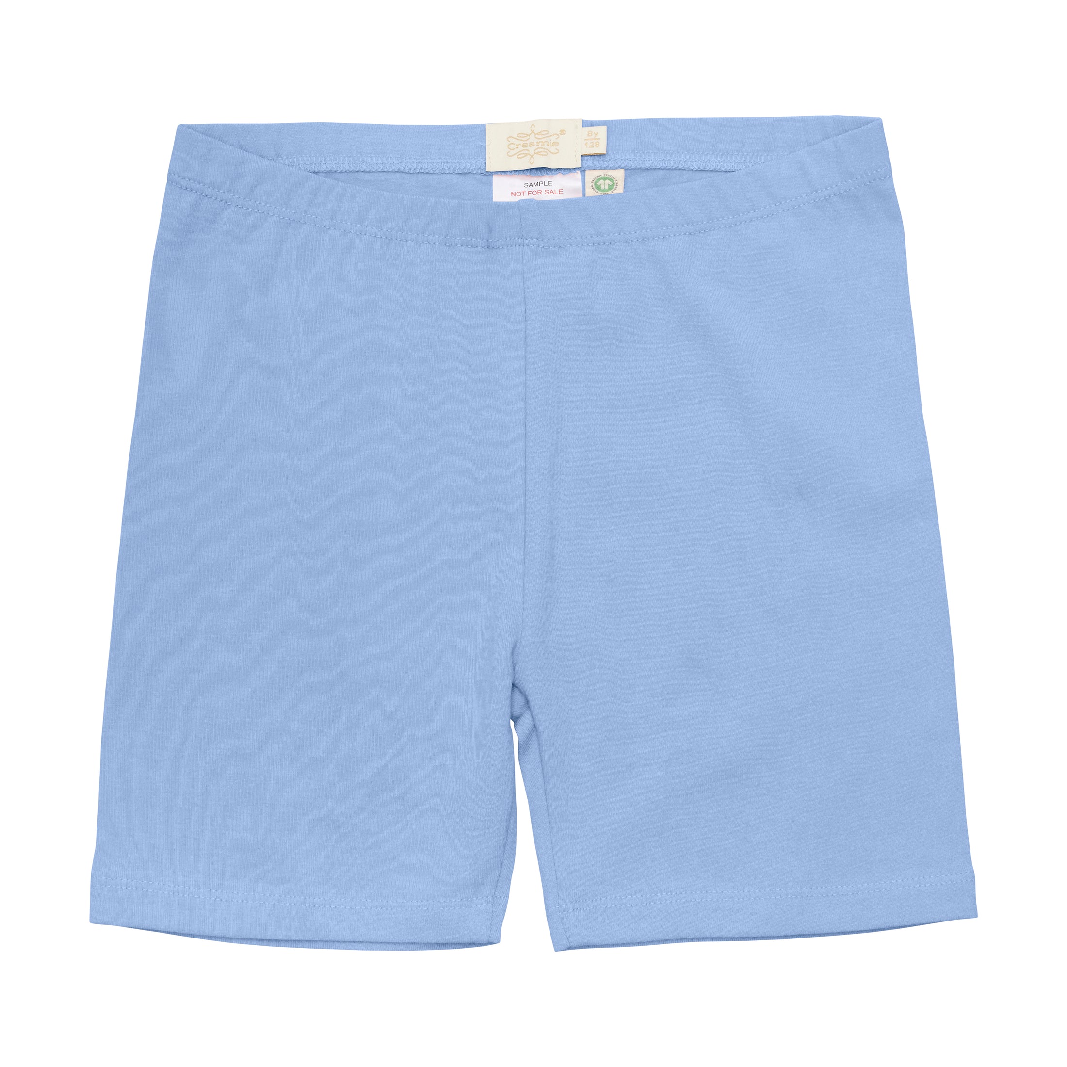 Creamie "Radler Leggings" Doppelpack - uni & gestreift - Forever Blue