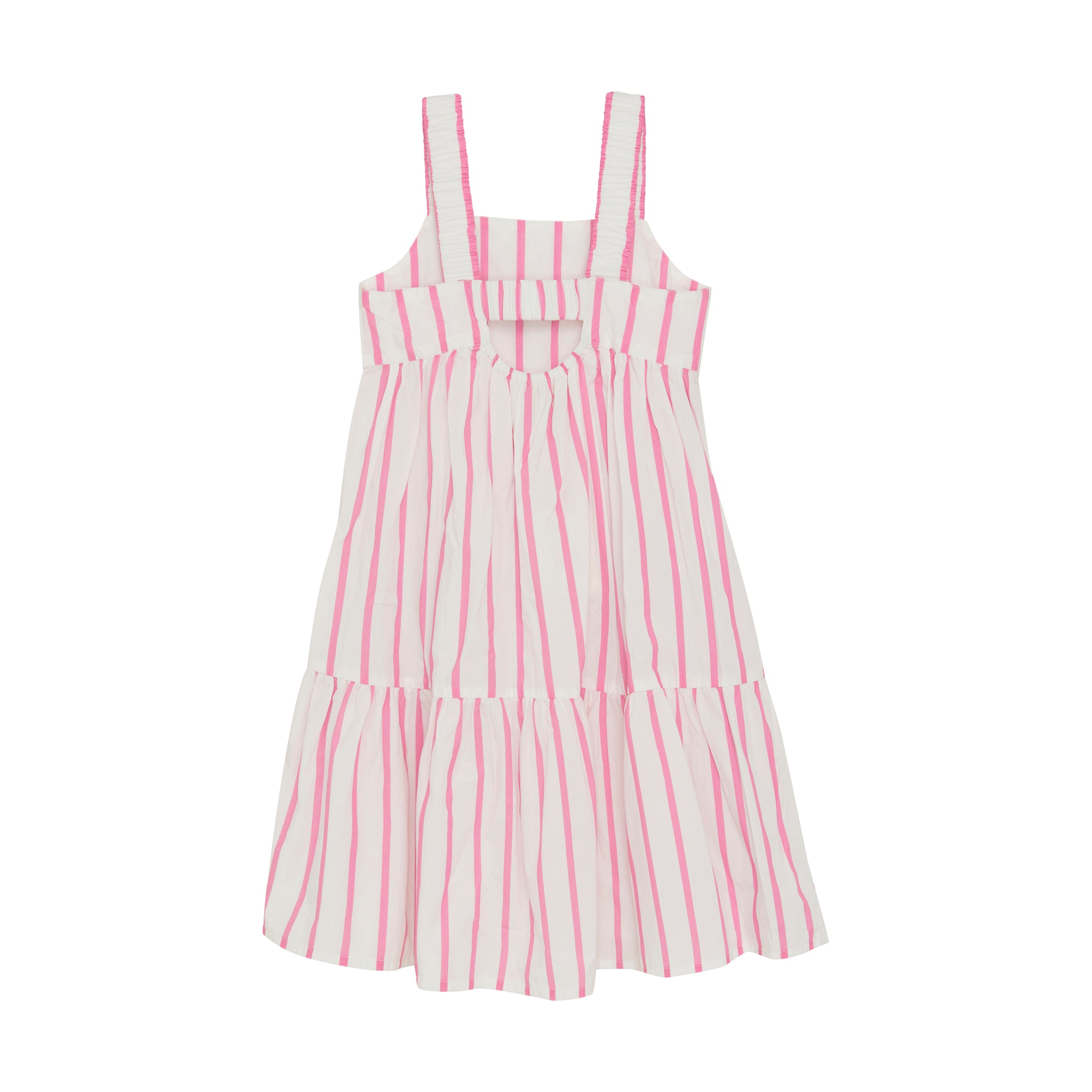 Creamie "Kleid" gestreift und abgeteilter Raffung - Cloud