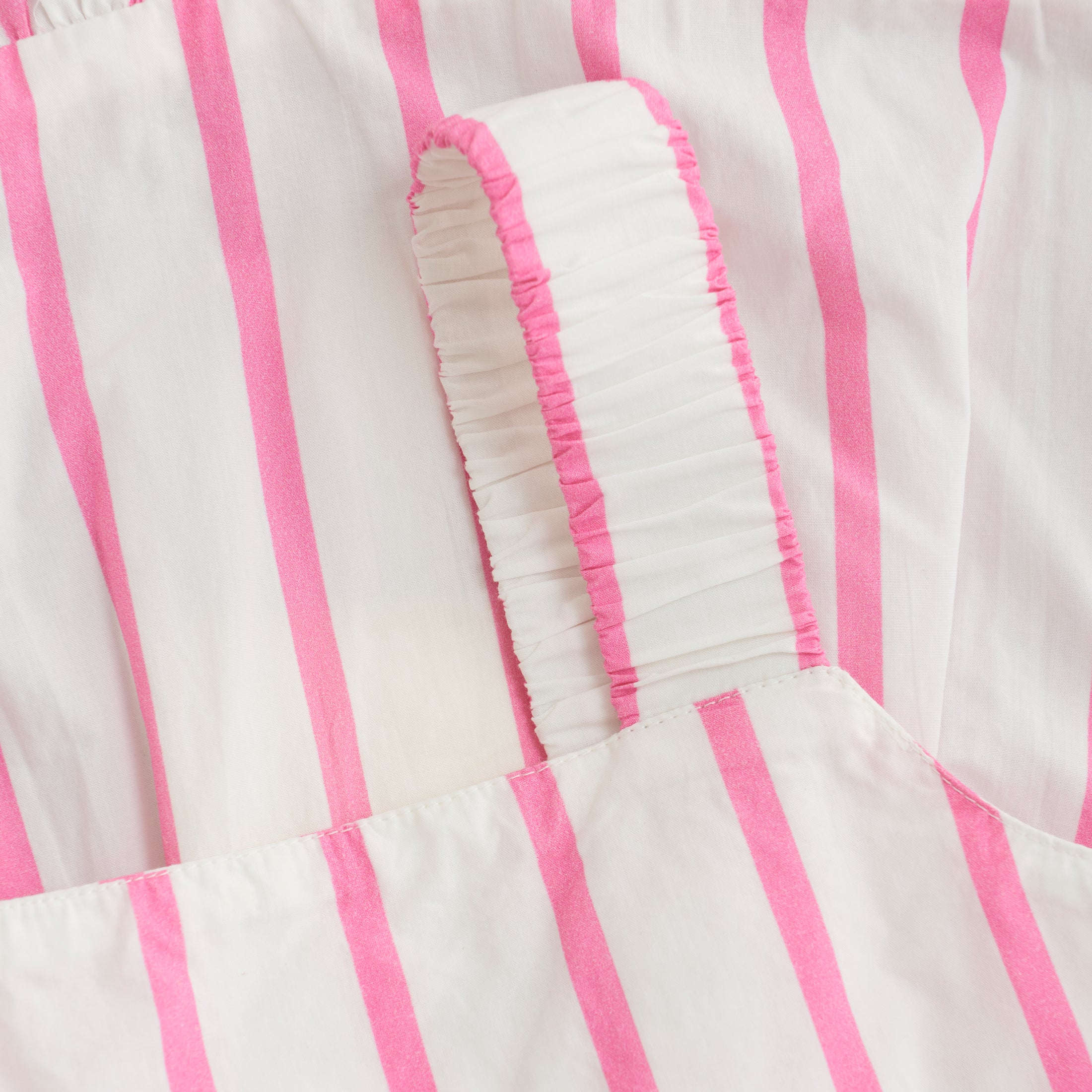 Creamie "Kleid" gestreift und abgeteilter Raffung - Cloud