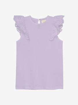Creamie "Top" Orchid Petal mit Spitze