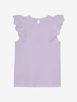 Creamie "Top" Orchid Petal mit Spitze