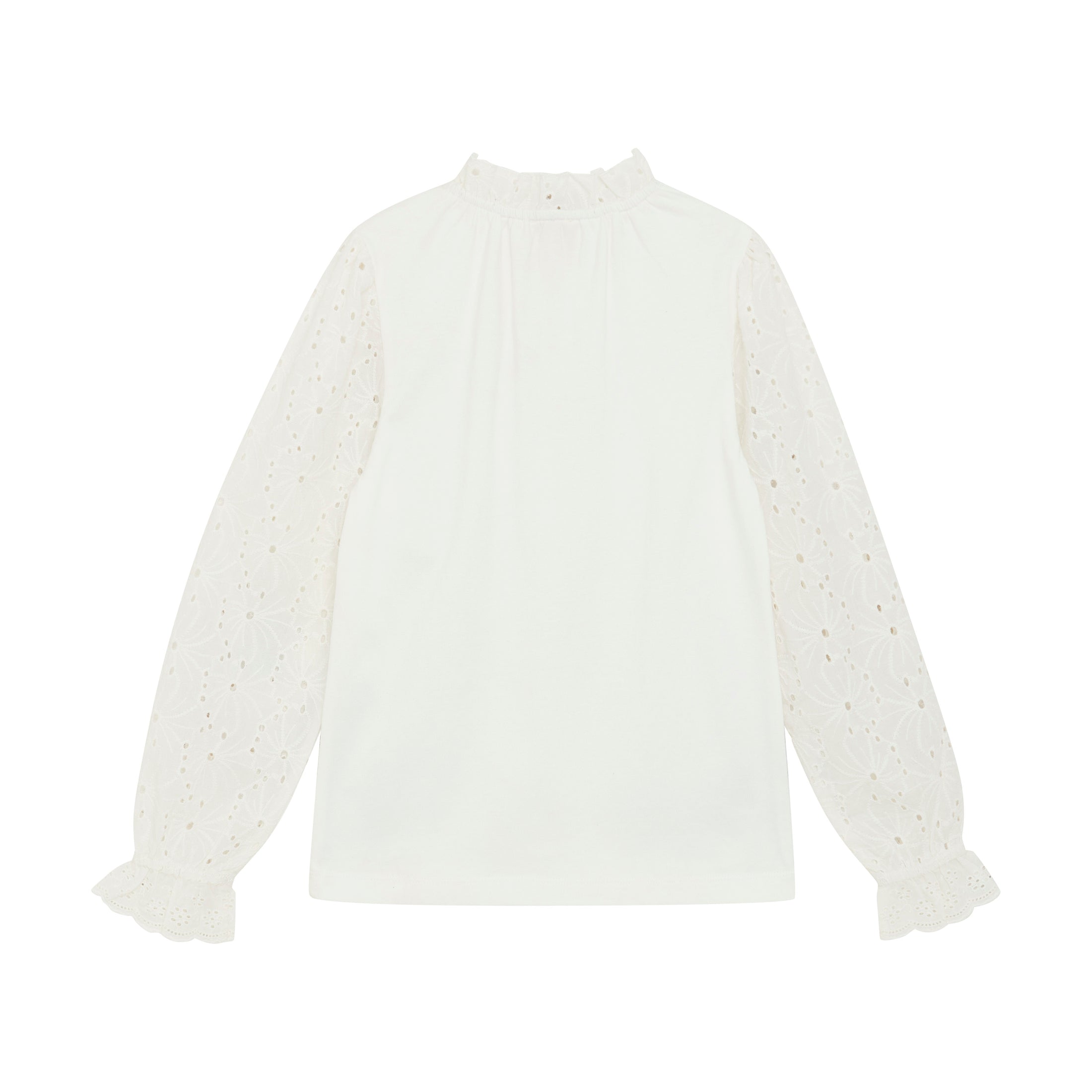 Creamie "Tunika mit Lochstickerei" - Cloud