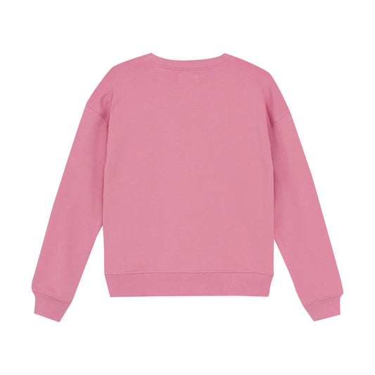 Creamie "Sweatshirt mit Heart Stickerei" - Wild Rose