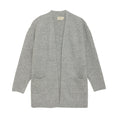 Bild in Galerie-Betrachter laden, Creamie "Strickjacke lang" - Light Grey Melange
