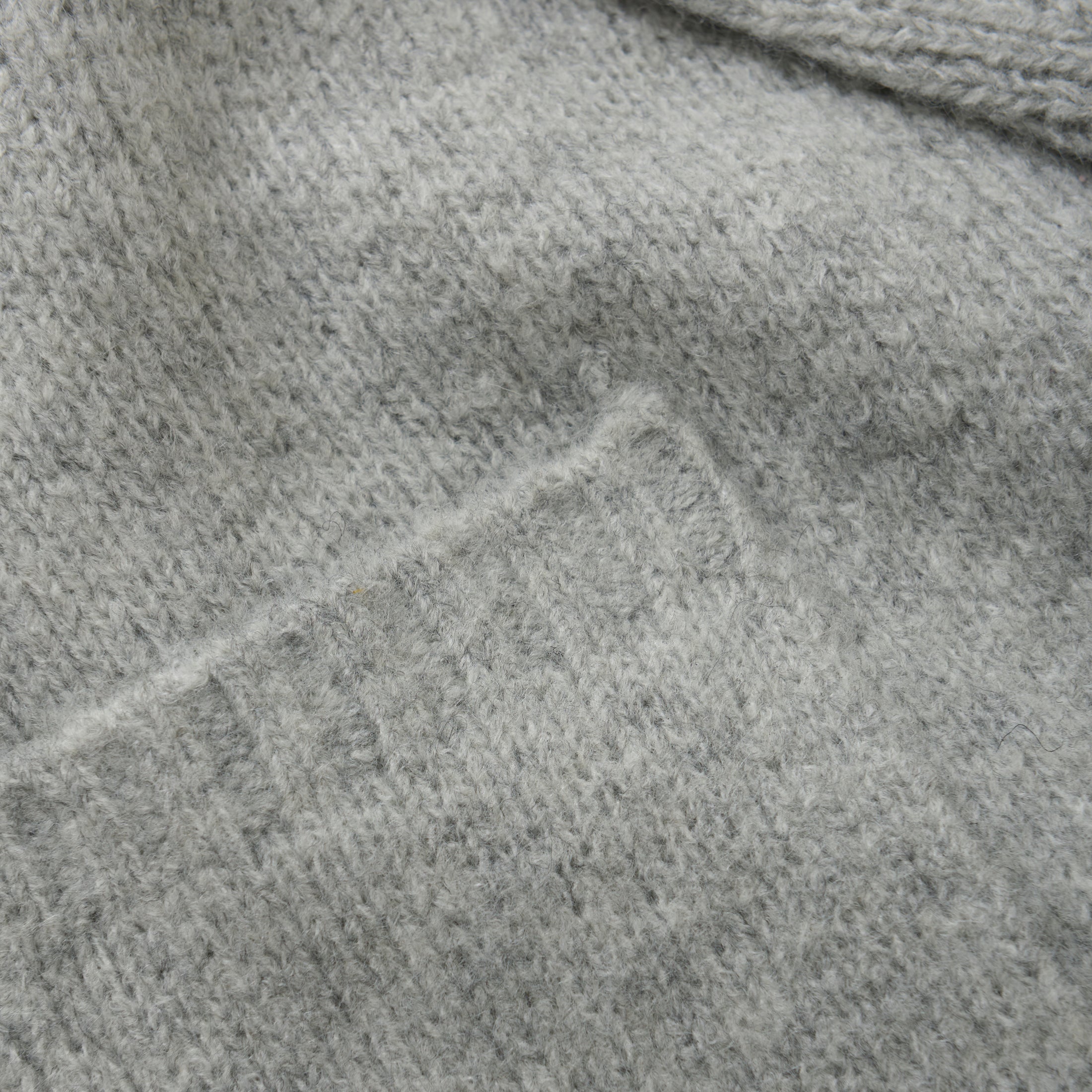 Creamie "Strickjacke lang" - Light Grey Melange