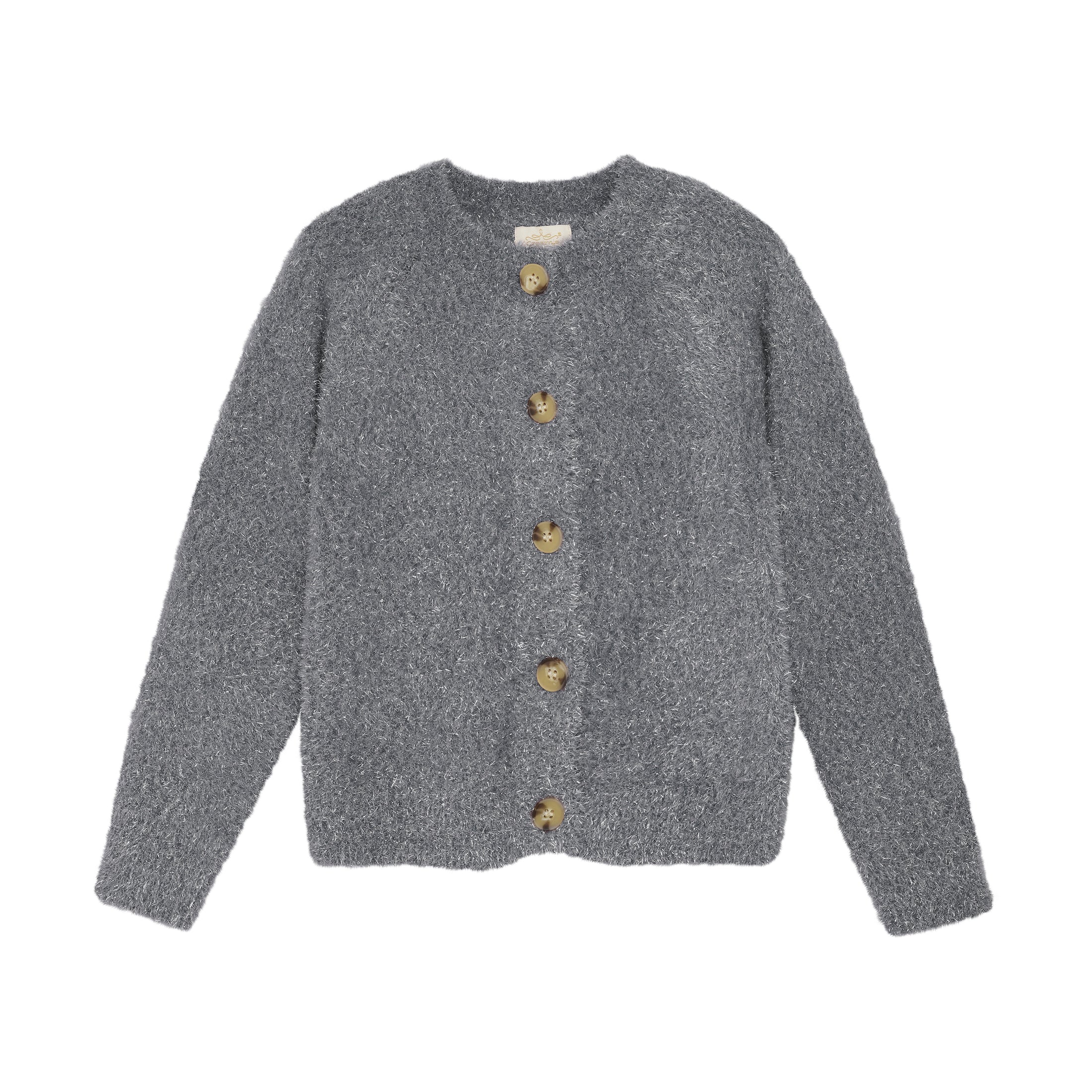 Creamie "Strickjacke Glitter" - Iron Gate