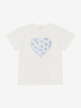Bild in Galerie-Betrachter laden, Creamie T-Shirt mit Herzprint - Cloud

