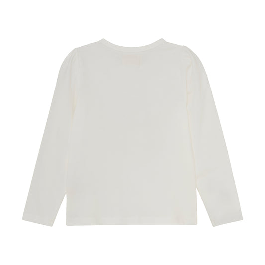 Creamie T-Shirt langarm mit Herzchen Druck