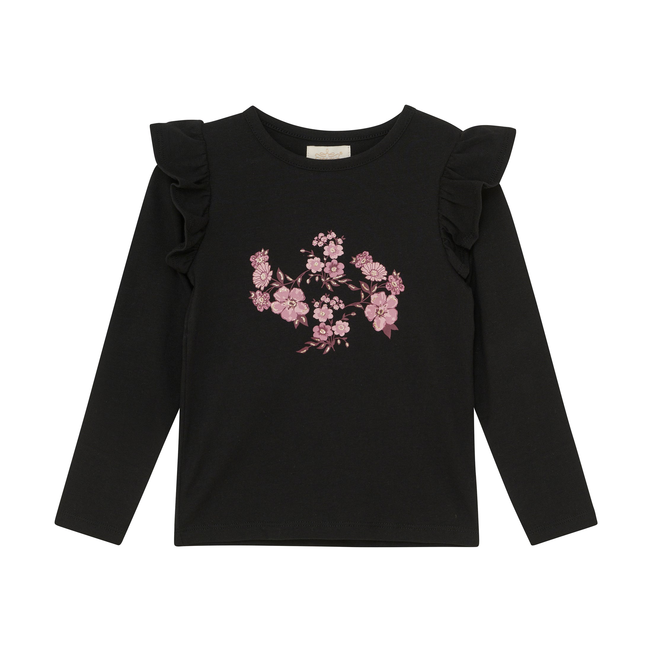 Creamie Langarmshirt mit Rüsche